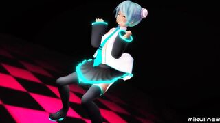 Hentai MMD- ミクと紳士ハンドの腰振りダンス (Mikuline39) tinyurl. com/hentgame