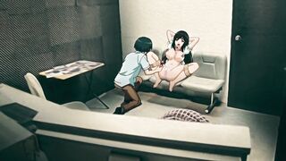 Beautiful Big Boobed Mangaka Likes To Fuck Editor For His Big Dong