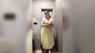 College camp public throne room masturbation