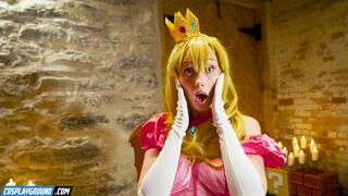 Princess Peach Sky Pierce Keeps Herself Busy With Sex Toys in the Castle - Super Mario Porn Cosplay Parody- Super Mario Porn Cosplay Parody