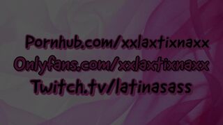 Lewd Latina Plays In See Through Panties