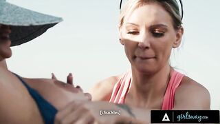 Sneaky MILF Eats Hot Neighbors Snatch