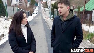 NastyClub - Bombshell Lalin beauty Lucy Mendez Pays Rent in Front of Her Czech Boyfriend