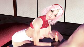 Naruto Sakura big bazookas angel banged (3D Hentai)