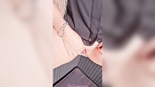 Keen for dick , watch this snatch pouting .