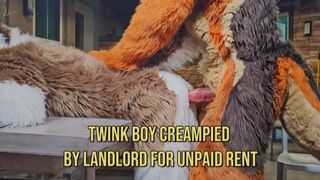 Twink Male Gets Banged By Landlord For Unpaid Rent