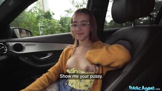Public Agent - best place to cum with a 19 year old - INSIDE her snatch