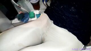 Pantyhose legs cumshot compilation