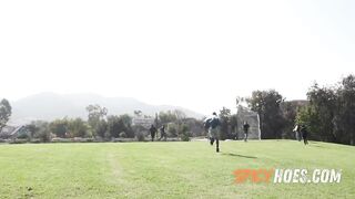 Golden-haired MILF Getting Her Twat And Booty Destroyed by BBCs