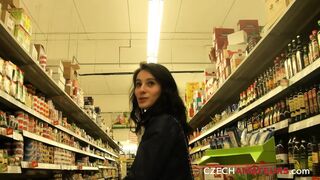 Nice-looking young woman fucks in public (Czech Amateurs)