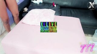 Oral pleasure-job with Glasses and Jizz flow in 'em