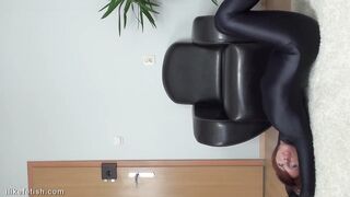 Fullbody Black Shiny Catsuit