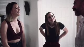 Modern-day Sins - Sexually excited Teen Anny Aurora Sneaky Fucks Her Bestie's Stepdad During Sleepover!