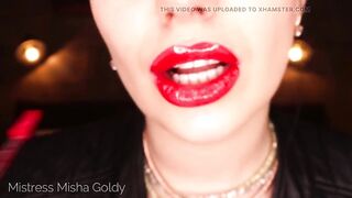YOU Will Fulfill One My Desire in Exchange for Worshiping My Lips and Lipstick