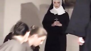 A Convent Caning.