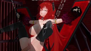 3D COMICS S&M Succubus seduced the owner in the basement