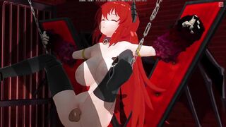 3D COMICS S&M Succubus seduced the owner in the basement