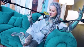 Anuskatzz tattoo model ASMR U - uncomfortable podcast talking