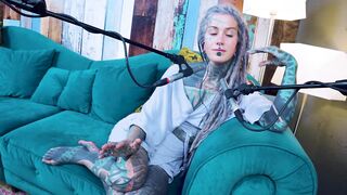 Anuskatzz tattoo model ASMR U - uncomfortable podcast talking