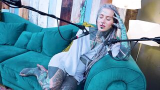 Anuskatzz tattoo model ASMR U - uncomfortable podcast talking