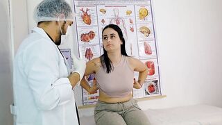 Gynecologist pulled his cock out during exam!