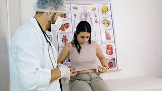 Gynecologist pulled his cock out during exam!