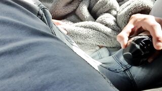 Shopping for sex-toys, public play, public spunk flow, public walking, masturbate public, nearly caught