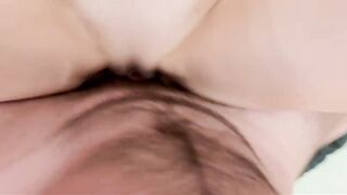 HOT GOLDEN-HAIRED POV GETS HEAVY CUM ON HER BACK