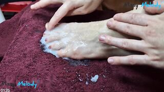 Every cum on my feet during the time that riding him compilation ??