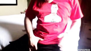Quick Rub And Jerk Session While Watching Porn 2: Thong Fetish