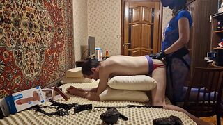 I Gave Him a Priceless Fleshly Prostate Massage and Pegged His Butt Hard