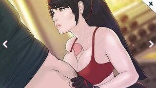 ANIME GAME - All Gallery Sex Scenes Sara (Sporty Cutie)