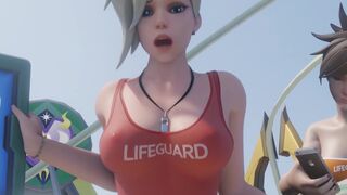 Overwatch Compilation Beach from Bewyx Animations