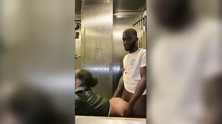 Fucking ebony playgirl at work