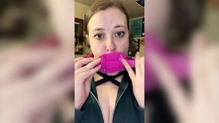 takes 4" sex toy gag training teaser