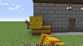 How to build an facile 8x8 castle in Minecraft (tutorial)