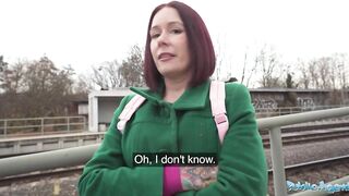 Public Agent - I Shot my Load into a UK Student in her Dorm Room