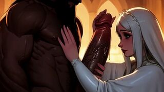 African Warriors Conquer Medieval Maidens in Spicy Toons: When The Moors Conquered Europe 2