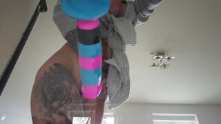 Just giving myself a doggy - i truly love this sex-toy and a fine windue