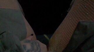 Showing off and sucking the uber
