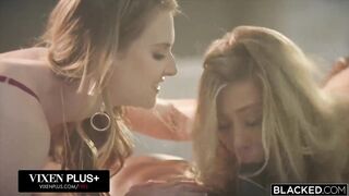 Blacked Avery Shares Her BF's Big BBC with Bestie Ashley