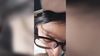 Unemployed Colombian woman is convinced to suck knob in exchange for payment