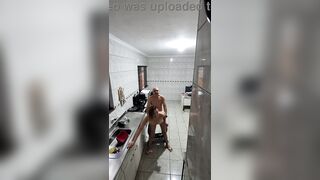 The maid agreed to get nude and receive an goo flow on her face.