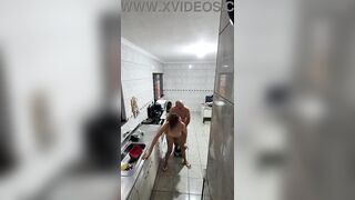 The maid agreed to get nude and receive an goo flow on her face.