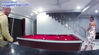 POV: Dude lost his ass at billiards Pool 8! Giant ding-penis fuck till cum