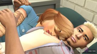 Amateur Couple Has Sex That Ends In Sperm flow - Sexual Hot Animations