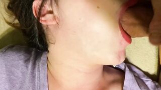 Sensual Fellatio and Ejaculation on her Face