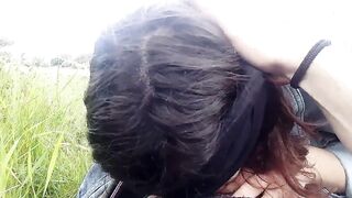 Public oral-job in nature / boquete na natureza