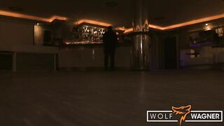 Gangster slut Vicky Sun gets her twat thrashed hard!