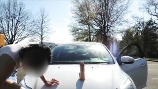 Car Hood Sex-toy Fuck